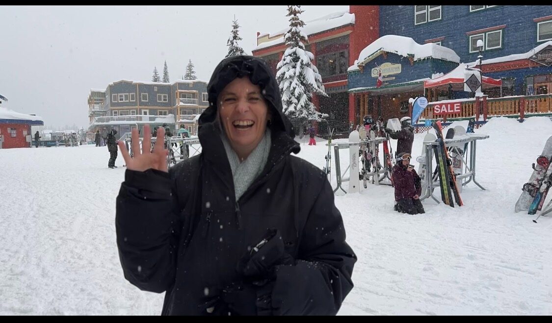 Alexandra Bennett at SilverStar Village during a previous visit